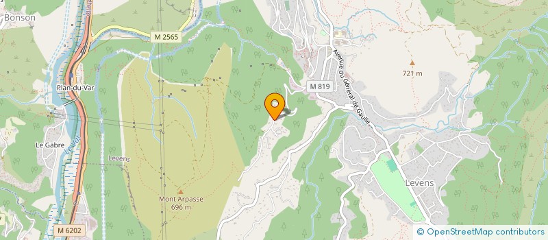 localisation de l'entreprise SHINGFOO  VALBONNE