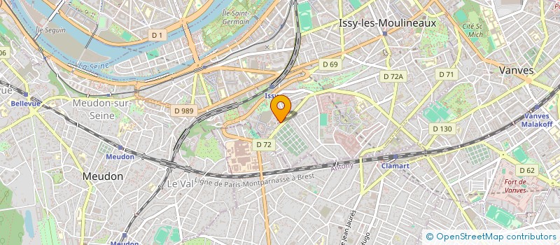 localisation de l'entreprise SHINKA SURU à ISSY-LES-MOULINEAUX
