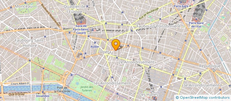 localisation de l'entreprise SHINKO OPERA  PARIS