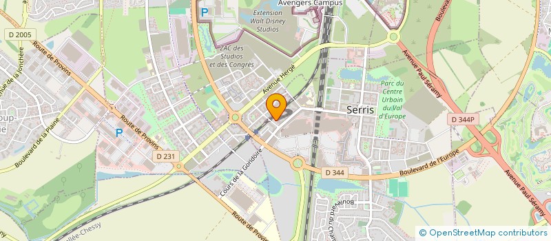 localisation de l'entreprise SHINLA GALBI à SERRIS