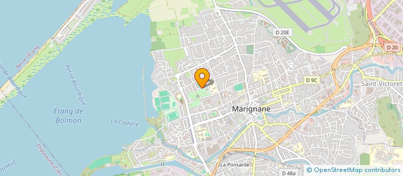 localisation de l'entreprise SHINO  MARIGNANE