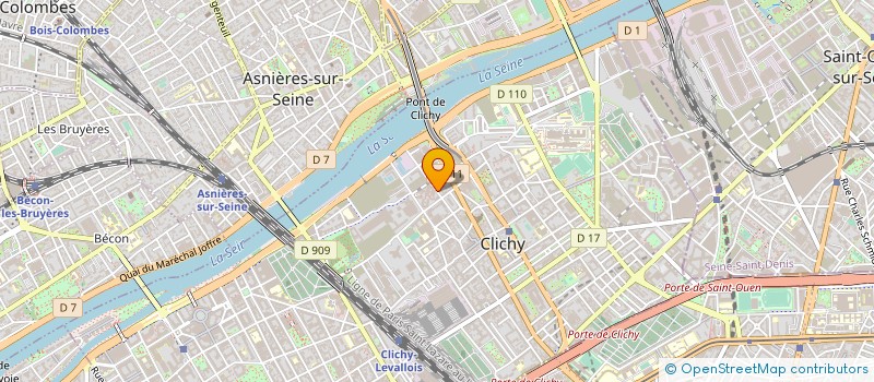 localisation de l'entreprise SHINRAI CONSULTING à CLICHY