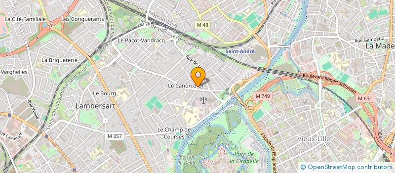 localisation de l'entreprise SHINSEKAI CAPITAL à LAMBERSART