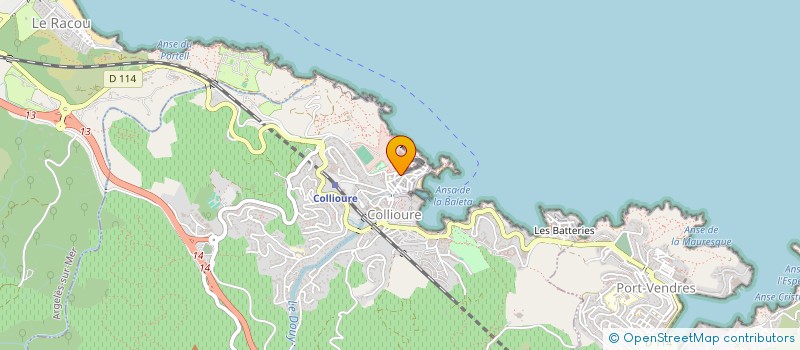 localisation de l'entreprise SHINTAIDO UNE VOIX DU CORPS à COLLIOURE