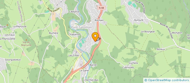 localisation de l'entreprise SHINY MARKETING  PONT-SALOMON