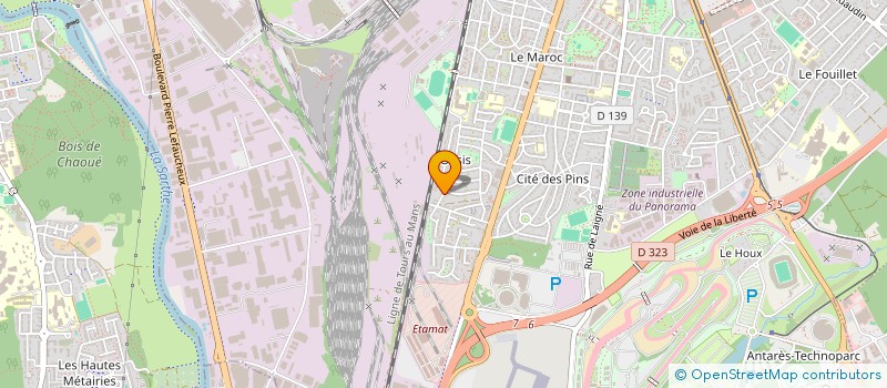 localisation de l'entreprise SHINY MEDIA à LE MANS