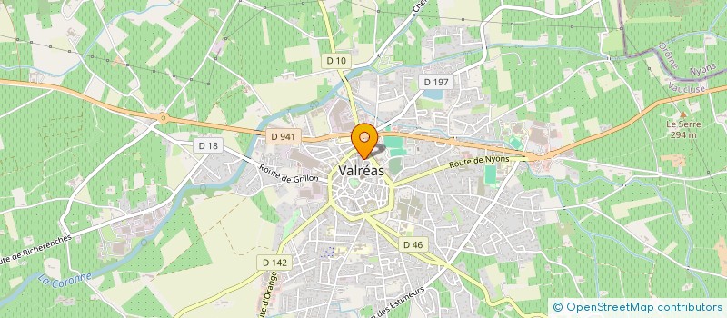 localisation de l'entreprise SHINYLAB à VALREAS