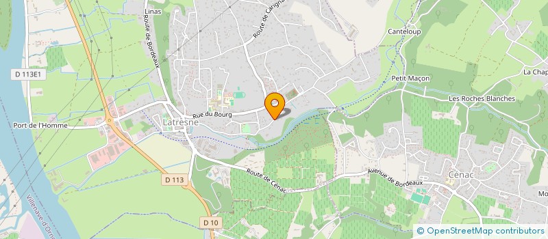 localisation de l'entreprise SHINYWOOD  LATRESNE