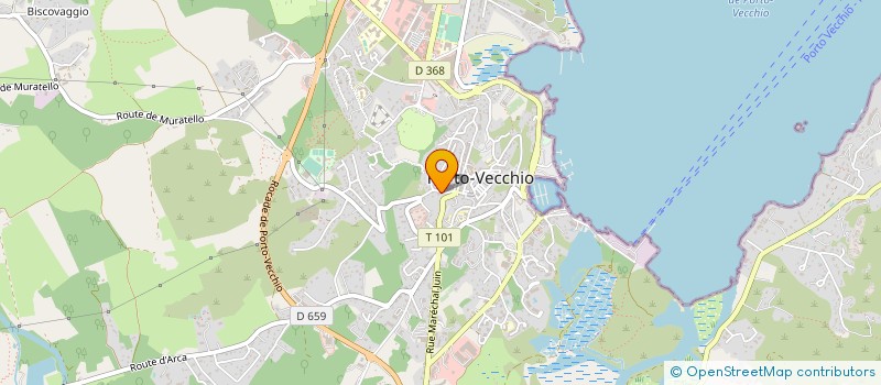 localisation de l'entreprise SHIP SHOP à PORTO-VECCHIO