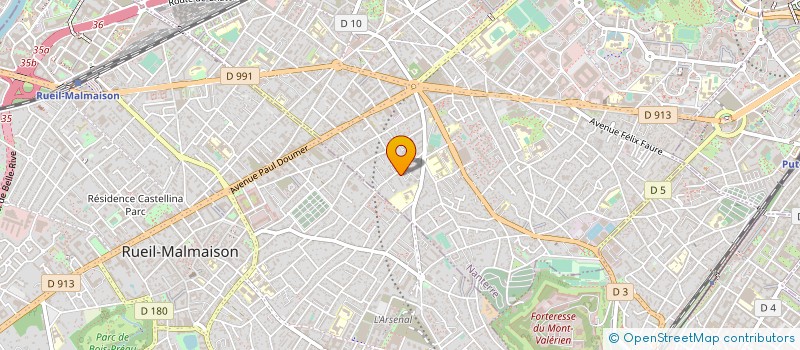 localisation de l'entreprise SHIP WASTE-AGENCY à NANTERRE