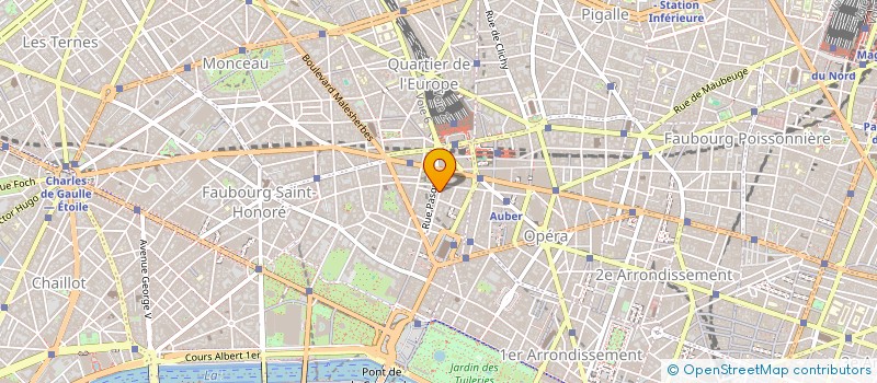 localisation de l'entreprise SHIPMAR à PARIS