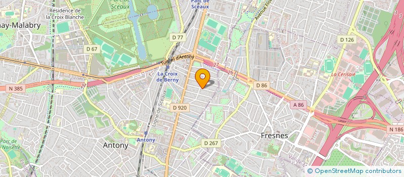 localisation de l'entreprise SHIPPING CONSULTING FOR EXPORT & PARCELS SOLUTIONS  ANTONY