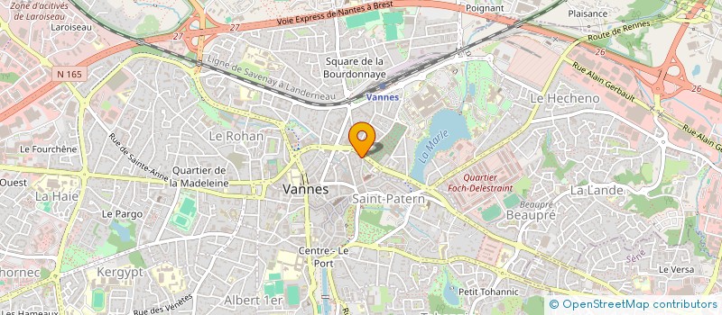 localisation de l'entreprise SHIRAZI à VANNES