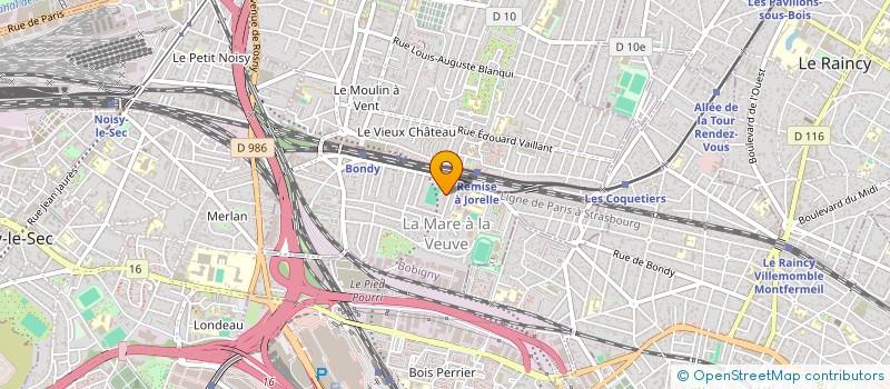 localisation de l'entreprise SHIRDI SAI SARL  BONDY