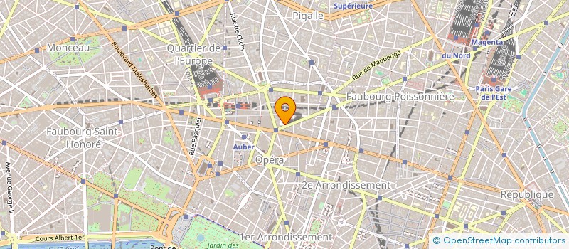 localisation de l'entreprise SHIRLAND à PARIS