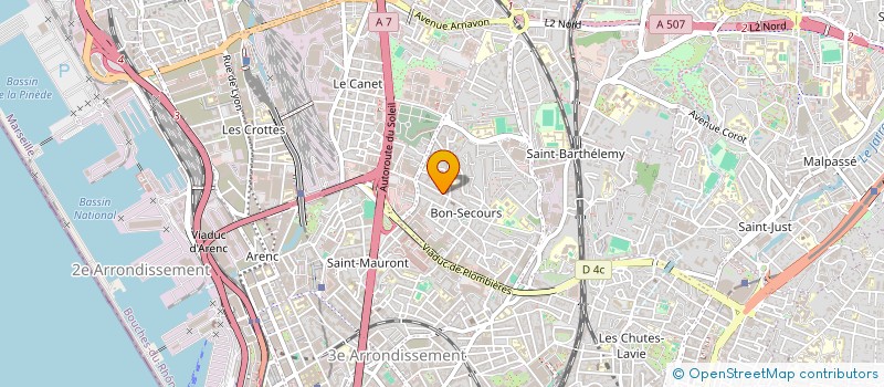 localisation de l'entreprise SHIRLEY MULTISERVICES  MARSEILLE