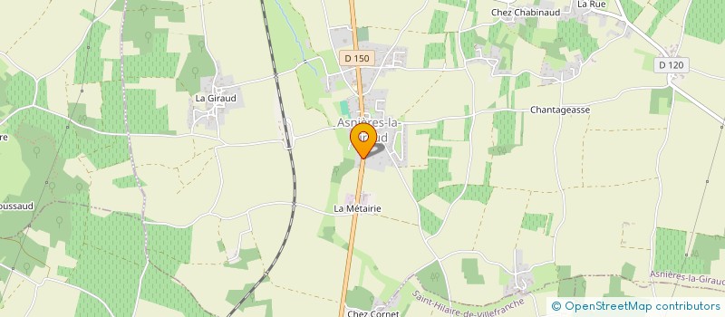 localisation de l'entreprise SHIRLEY17  ASNIERES-LA-GIRAUD