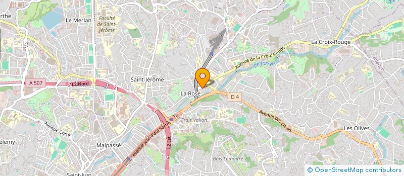 localisation de l'entreprise SHIRLY à MARSEILLE