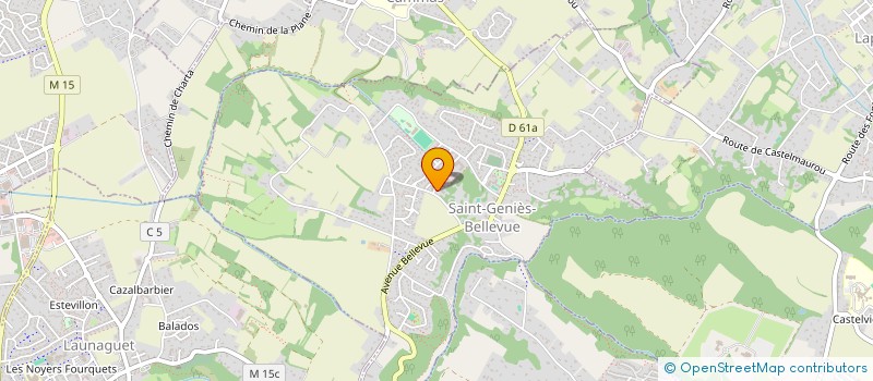 localisation de l'entreprise SHISEIGUMI  SAINT-GENIES-BELLEVUE