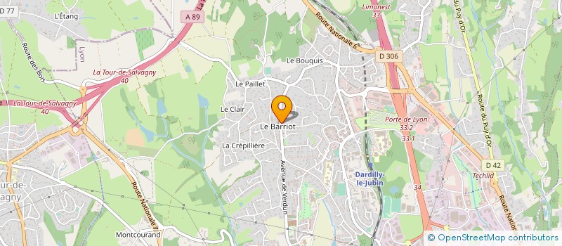 localisation de l'entreprise SHITO MARKET  DARDILLY