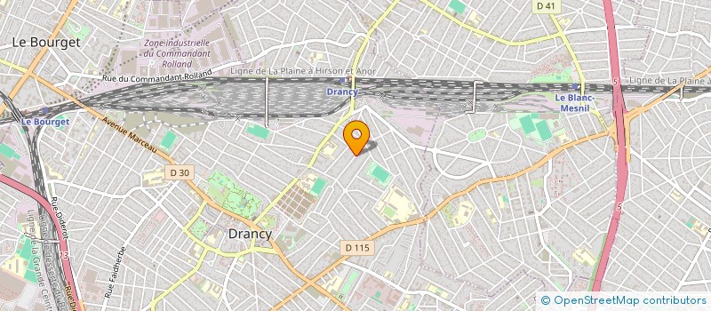 localisation de l'entreprise SHIV  DRANCY