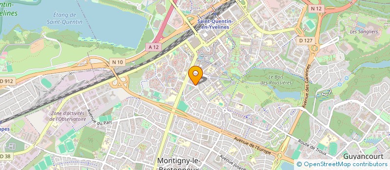 localisation de l'entreprise SHIVA à MONTIGNY-LE-BRETONNEUX