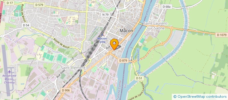 localisation de l'entreprise SHIVA à MACON