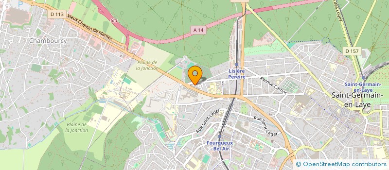 localisation de l'entreprise SHIVA ENTREPRISES  SAINT-GERMAIN-EN-LAYE