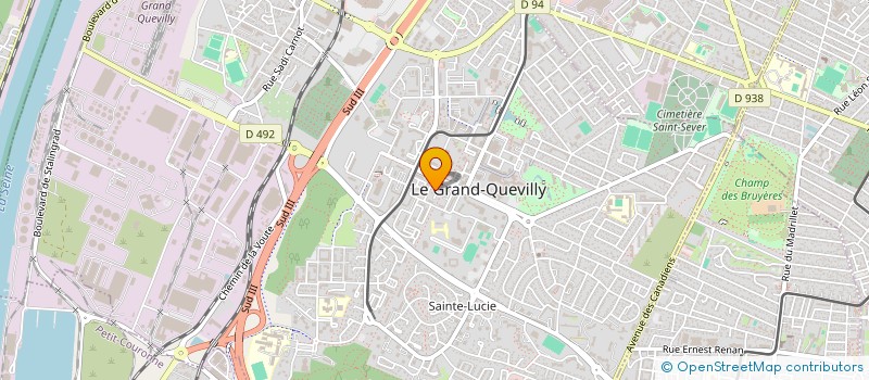 localisation de l'entreprise SHIVA IMMOBILIER à ROUEN