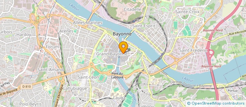 localisation de l'entreprise SHIVER PRODUCTION à BAYONNE