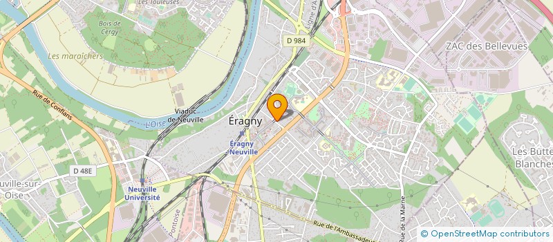 localisation de l'entreprise SHIVKRUPA  ERAGNY