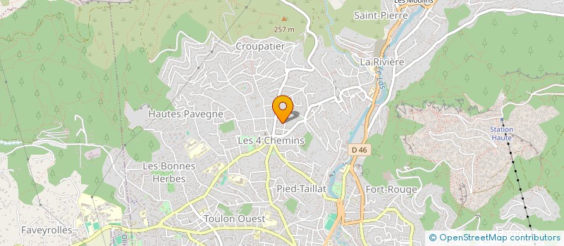 localisation de l'entreprise SHIVOHAM  TOULON