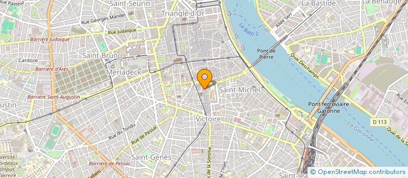 localisation de l'entreprise SHIWA STREET  BORDEAUX