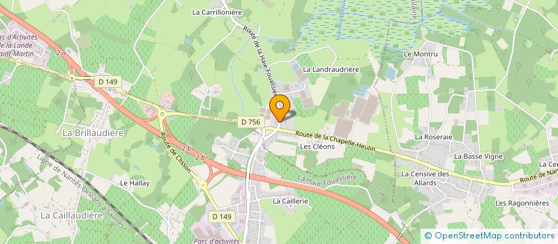 localisation de l'entreprise SHIZEN AUDIT ET CONSEIL à HAUTE-GOULAINE