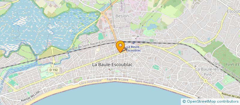 localisation de l'entreprise SHIZEN COMMUNICATION à LA BAULE-ESCOUBLAC