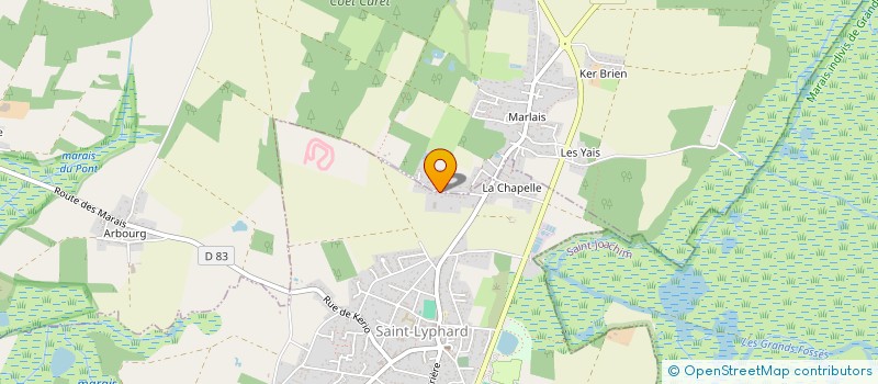 localisation de l'entreprise SHIZENTAI DOJO  SAINT-LYPHARD