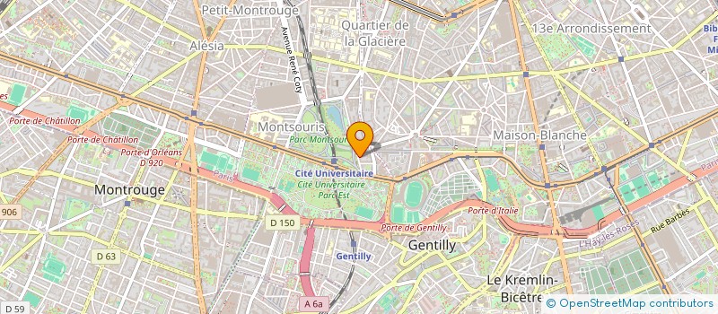 localisation de l'entreprise SHK. ARCHITECTURE D'INTERIEUR  PARIS