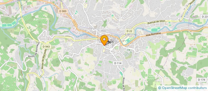 localisation de l'entreprise SHL SERVICES  APT