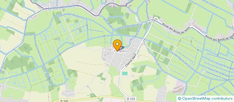 localisation de l'entreprise SHLASER  LA ROCHENARD