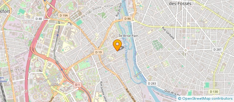 localisation de l'entreprise SHLN à CRETEIL