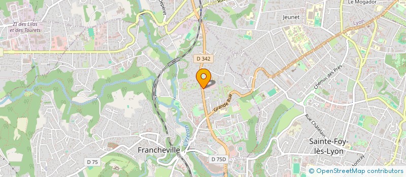 localisation de l'entreprise SHM à FRANCHEVILLE