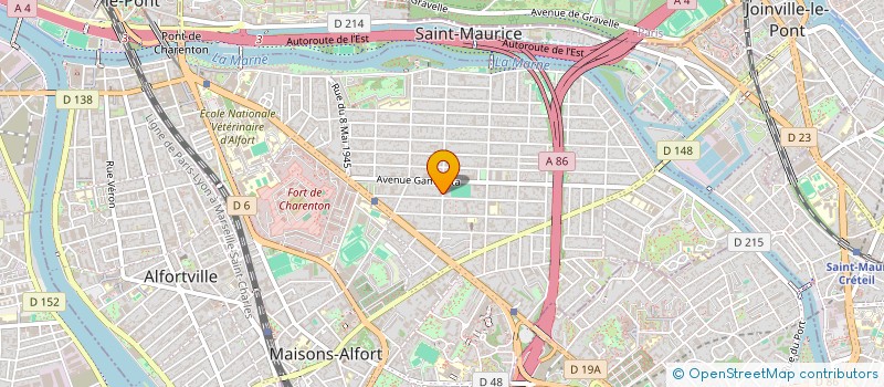 localisation de l'entreprise SHM BATIMENT à MONTREUIL