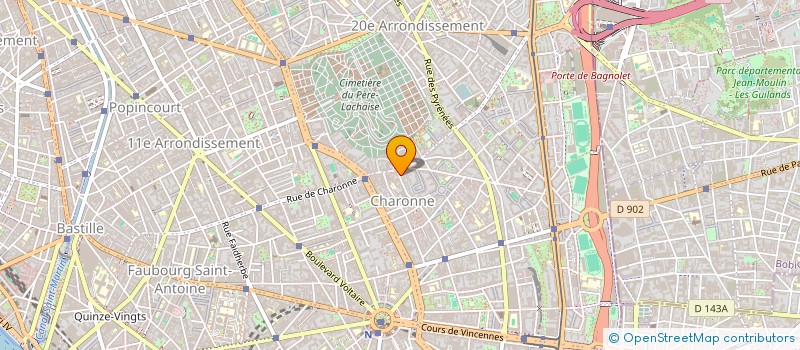 localisation de l'entreprise SHM CONCEPTE  PARIS