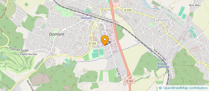 localisation de l'entreprise SHMT  DOMONT