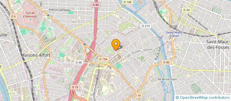 localisation de l'entreprise SHMV  CRETEIL