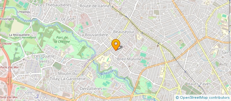 localisation de l'entreprise SHN BATIMENT à NANTES