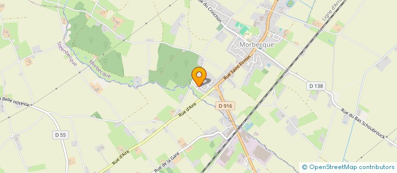 localisation de l'entreprise SHN CONSULTING  MORBECQUE