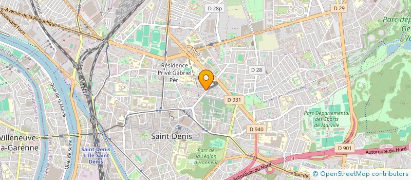 localisation de l'entreprise SHN INVEST  SAINT-DENIS