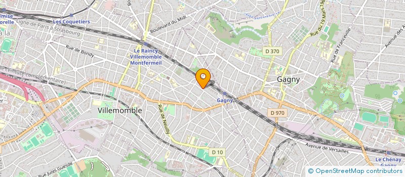 localisation de l'entreprise SHOCK TERMIQUE  VILLEMOMBLE