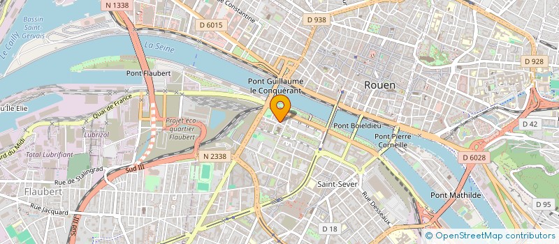 localisation de l'entreprise SHOCKWAR à ROUEN